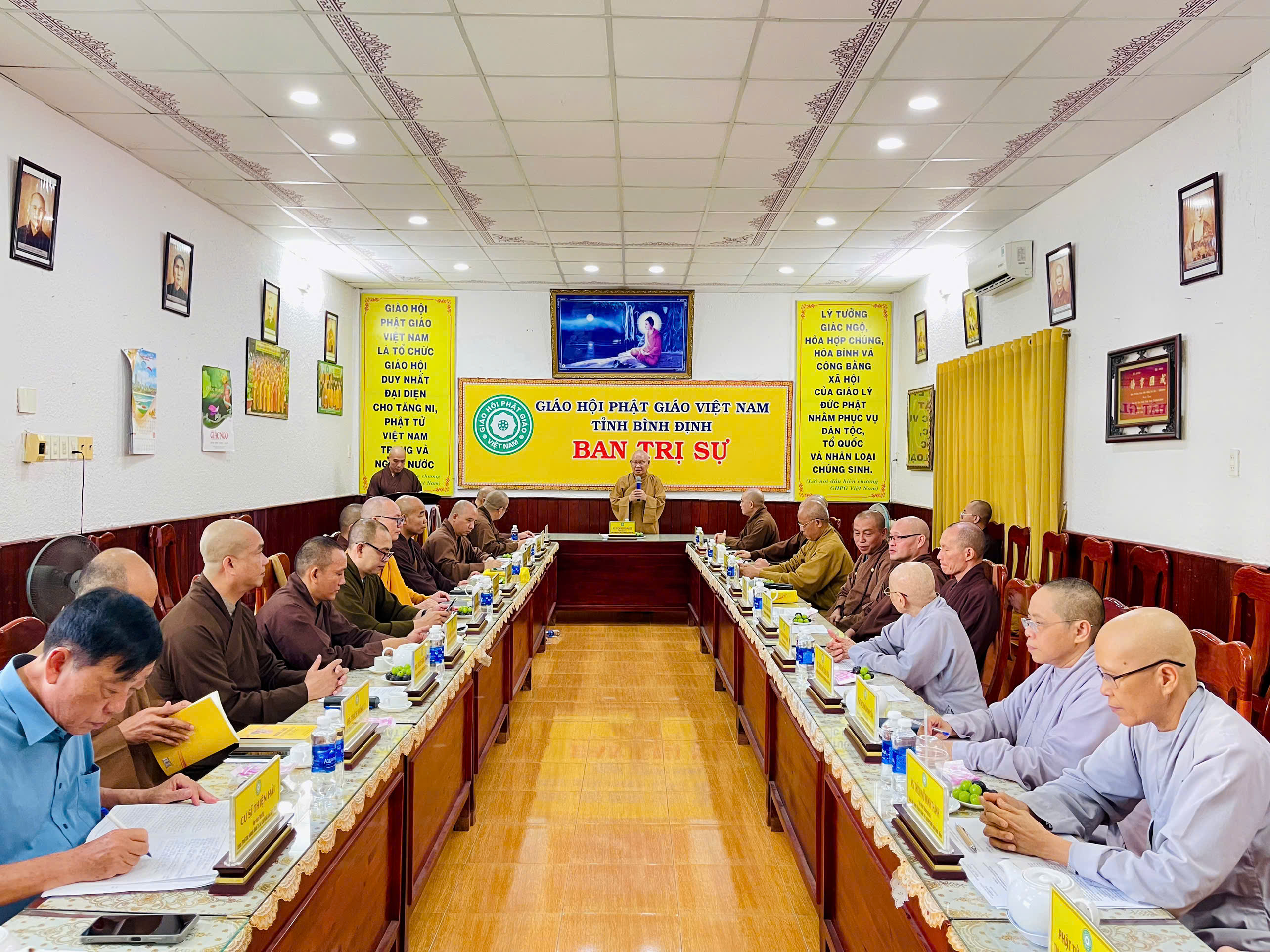 Ban Thường trực Ban Trị sự tỉnh họp triển khai công tác Phật sự